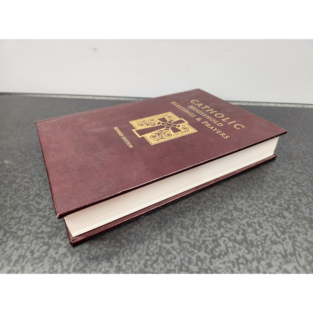 Catholic Household Blessings & Prayers Hardcover First Printing Revised Edition - Picture 4 of 9